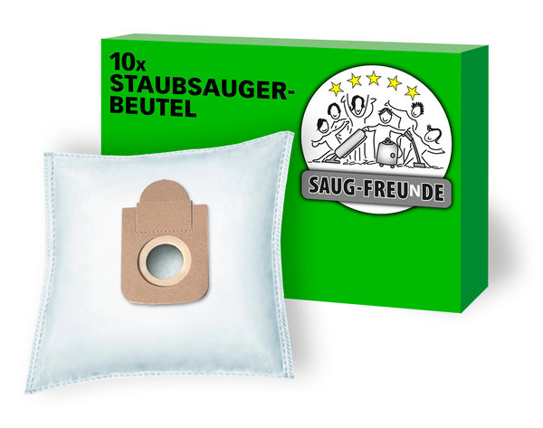 10x SAUG-FREUnDE Staubsaugerbeutel u.A. für ROWENTA/MOULINEX